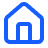 リモートワークを表す家のアイコン